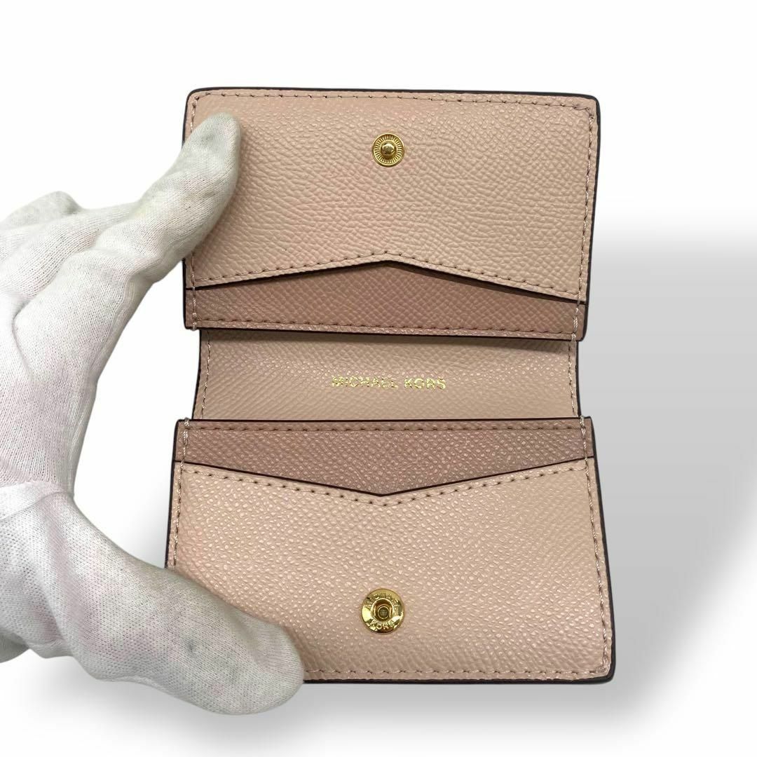 MICHAEL KORS - 美品 マイケルコース ジェットセット コンパクト MICHAEL KORS - 美品 マイケルコース ジェットセット コンパクト
