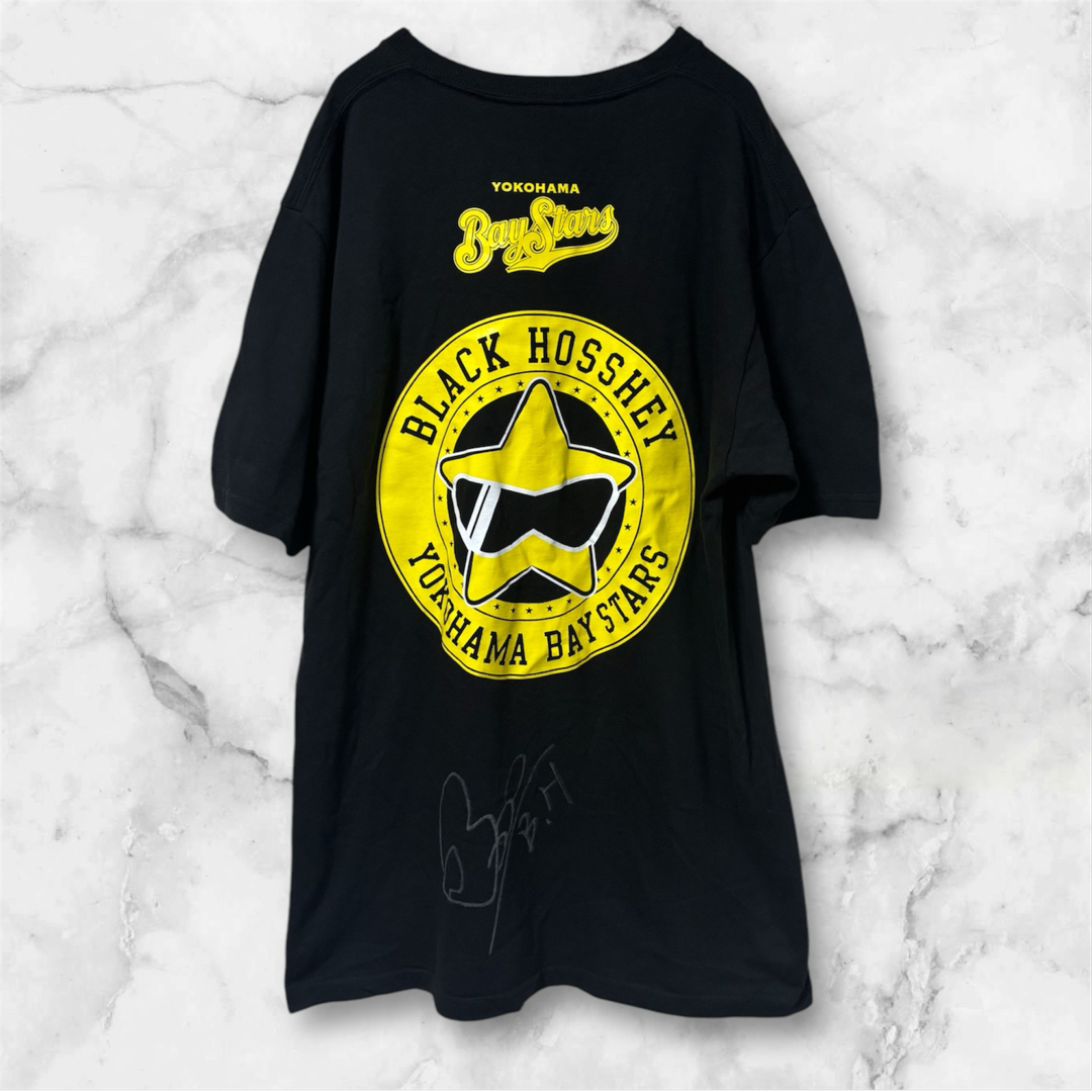 激レア廃盤品✨ 横浜ベイスターズ ブラックホッシーTシャツ 激レア廃盤品✨ 横浜ベイスターズ ブラックホッシーTシャツ