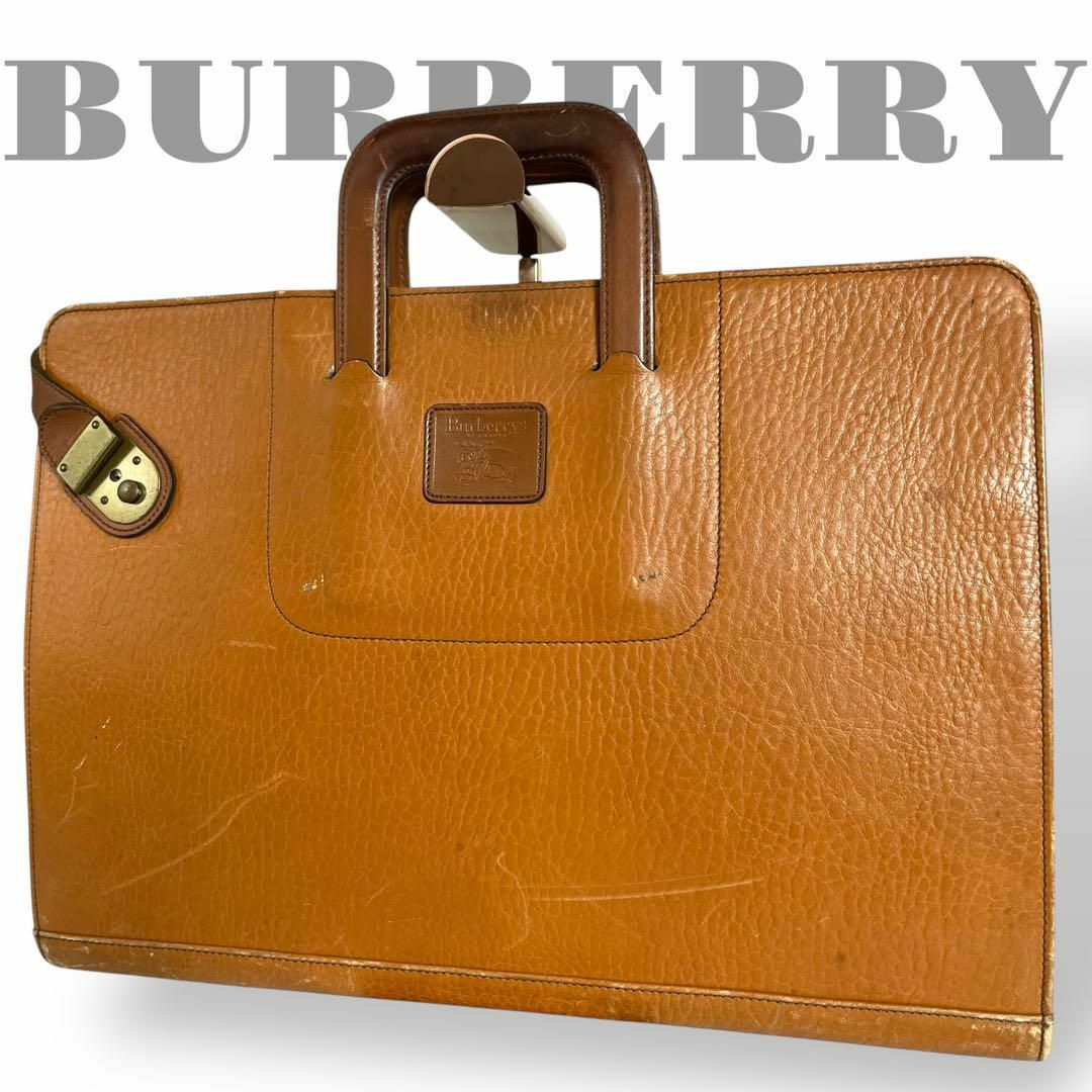 BURBERRY - 美品 バーバリー ビジネスバッグ ブリーフケース BURBERRY - 美品 バーバリー ビジネスバッグ ブリーフケース