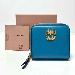 MIU MIU - miumiu 二つ折り財布 チェリー さくらんぼ柄の通販 by MIU MIU - miumiu 二つ折り財布 チェリー さくらんぼ柄の通販 by