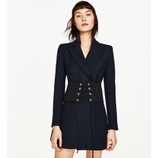 ザラ(ZARA)の完売品 ZARA コルセット ベルト 編み上げ リリーブラウン マウジー(ベルト)