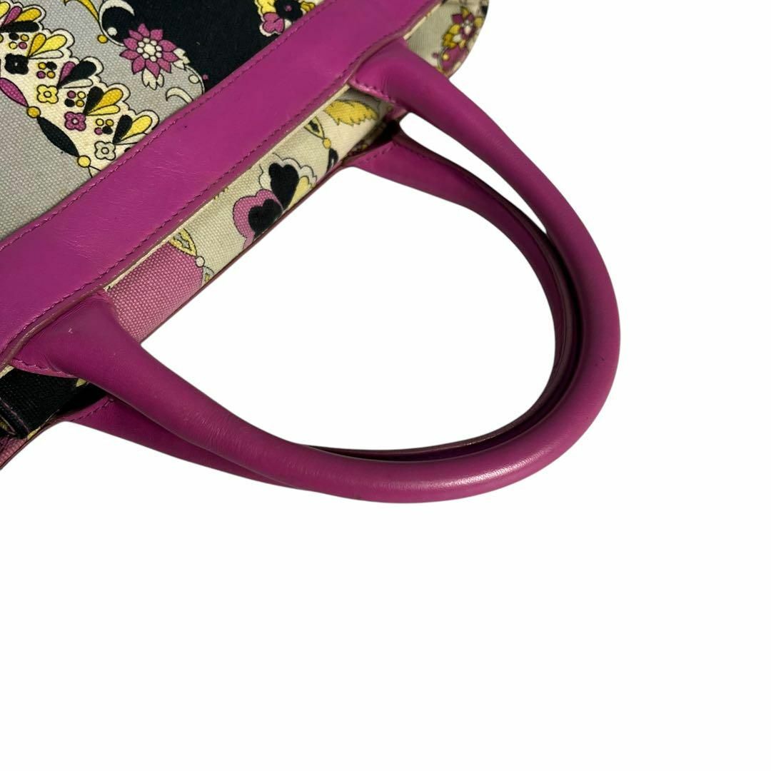 EMILIO PUCCI - 希少 美品 エミリオプッチ ハンドバッグ EMILIO PUCCI - 希少 美品 エミリオプッチ ハンドバッグ