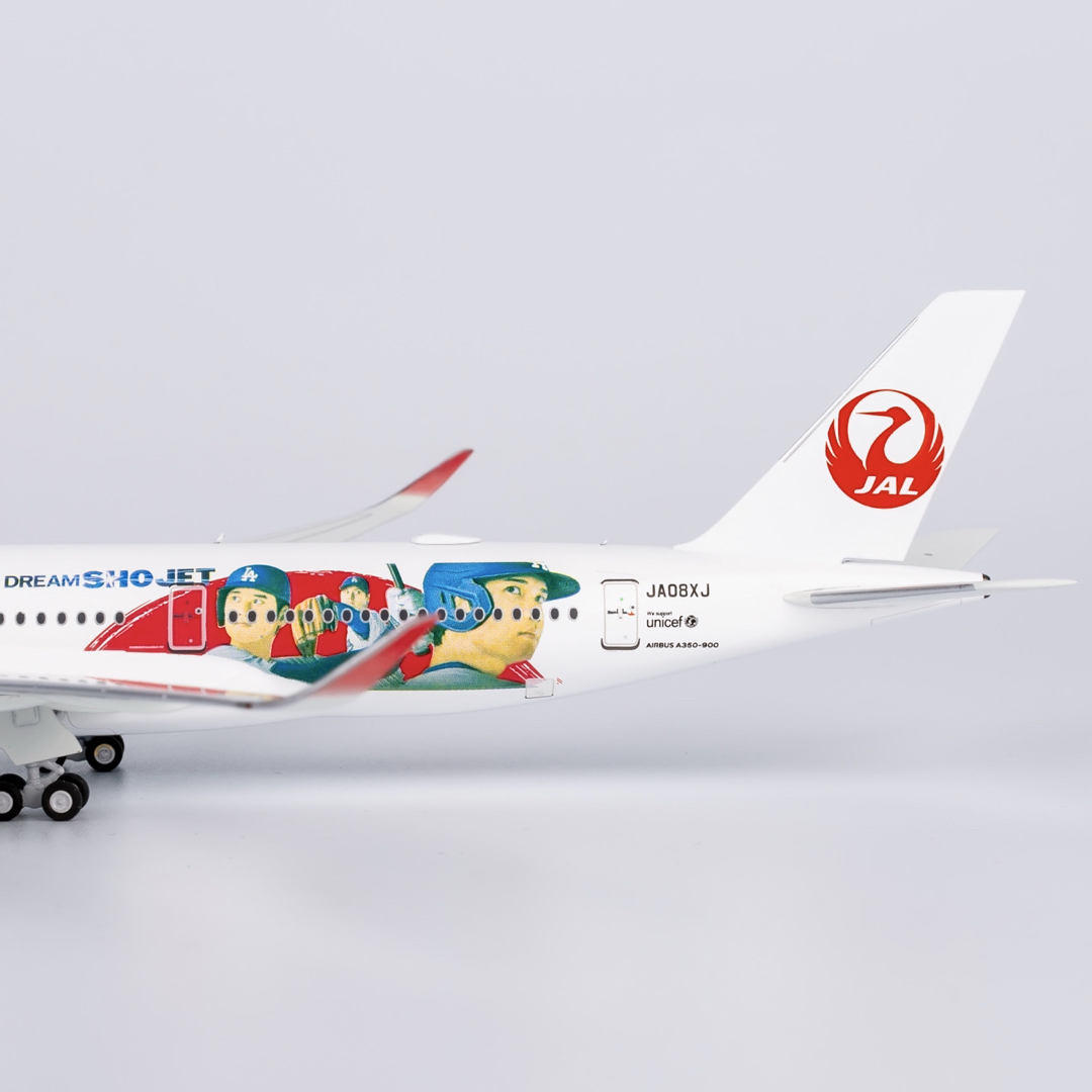 新品@日本航空A350-900 大谷選手特別塗装1/400の通販 by ハルト 新品@日本航空A350-900 大谷選手特別塗装1/400の通販 by ハルト