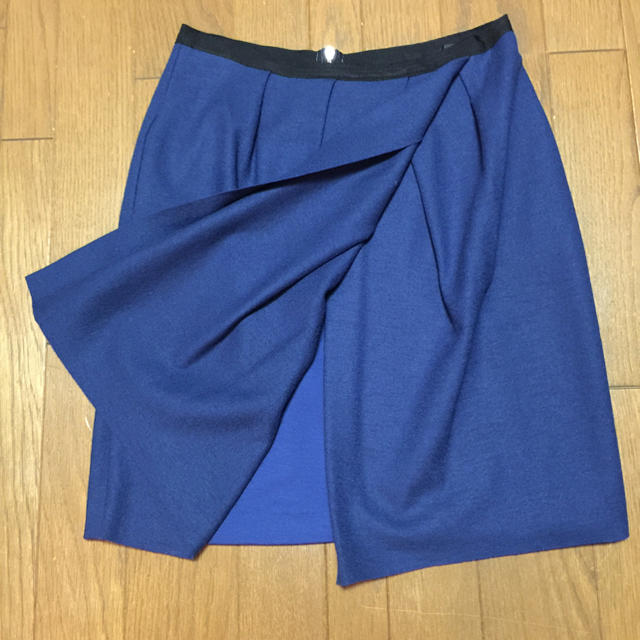 LANVIN en Bleu(ランバンオンブルー)のLANVIN en Bleu  ランバンオンブルー スカート 新品同様 レディースのスカート(ひざ丈スカート)の商品写真