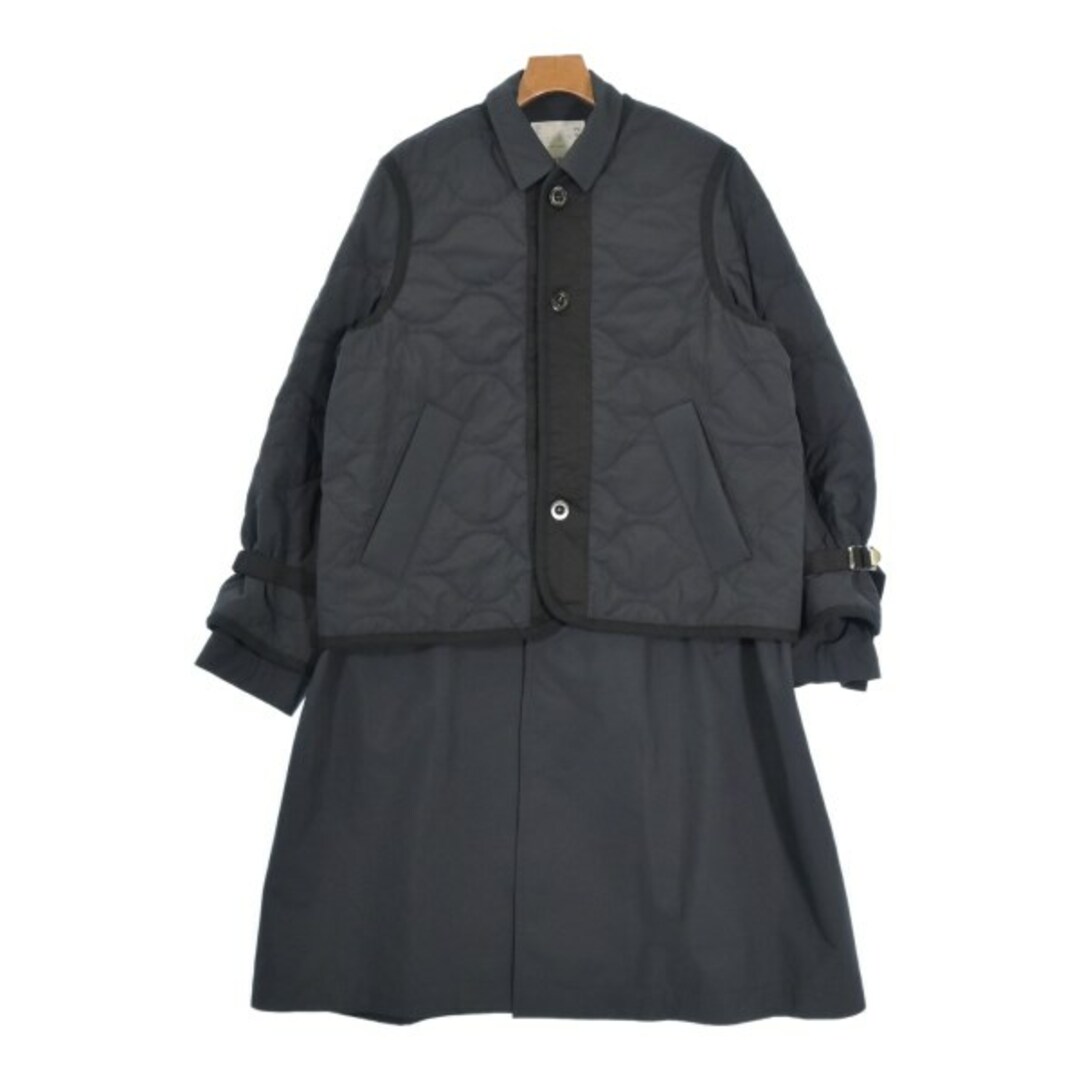 sacai - sacai サカイ コート(その他) 2(M位) 黒 【古着 sacai - sacai サカイ コート(その他) 2(M位) 黒 【古着
