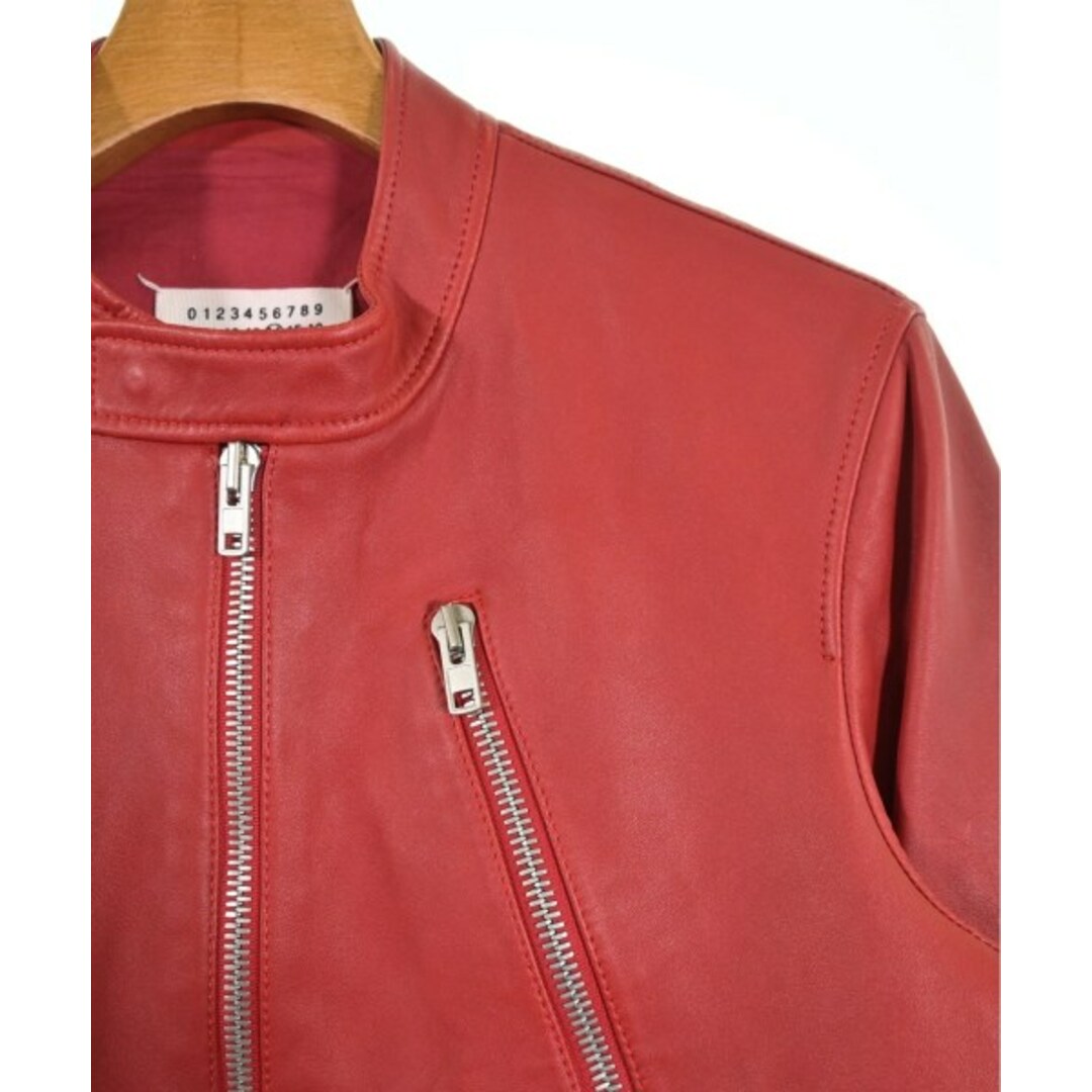 Maison Margiela メゾンマルジェラ ライダース 44(S位) 赤 Maison Margiela メゾンマルジェラ ライダース 44(S位) 赤