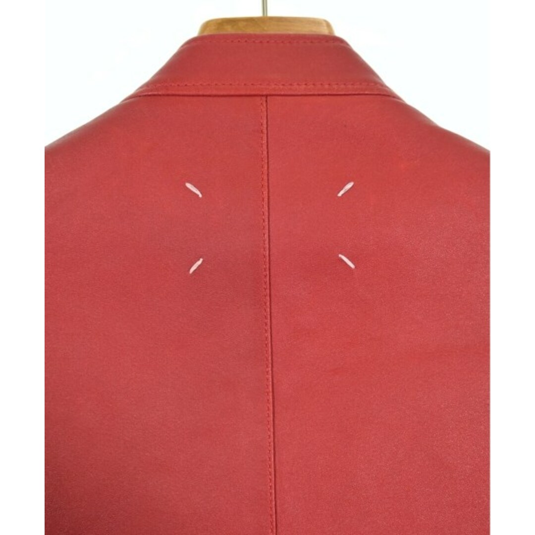 Maison Margiela メゾンマルジェラ ライダース 44(S位) 赤 Maison Margiela メゾンマルジェラ ライダース 44(S位) 赤