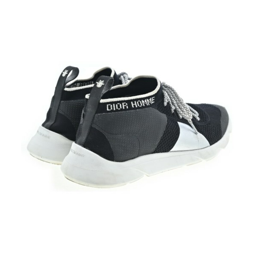 DIOR HOMME - Dior Homme スニーカー -(26cm位) 黒xシルバーx赤 DIOR HOMME - Dior Homme スニーカー -(26cm位) 黒xシルバーx赤