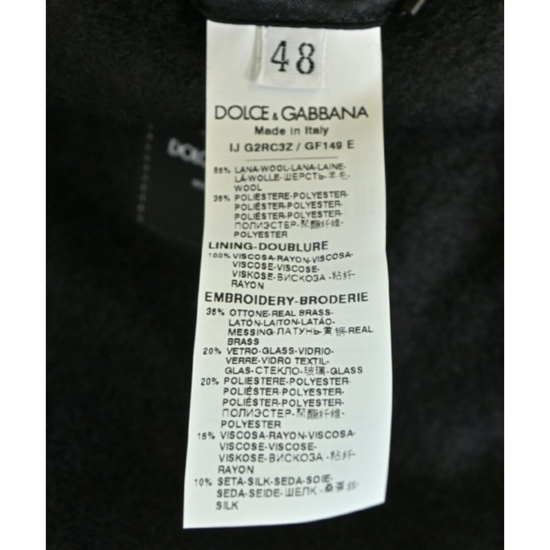 DOLCE&GABBANA - DOLCE&GABBANA カジュアルジャケット 48(L位 DOLCE&GABBANA - DOLCE&GABBANA カジュアルジャケット 48(L位
