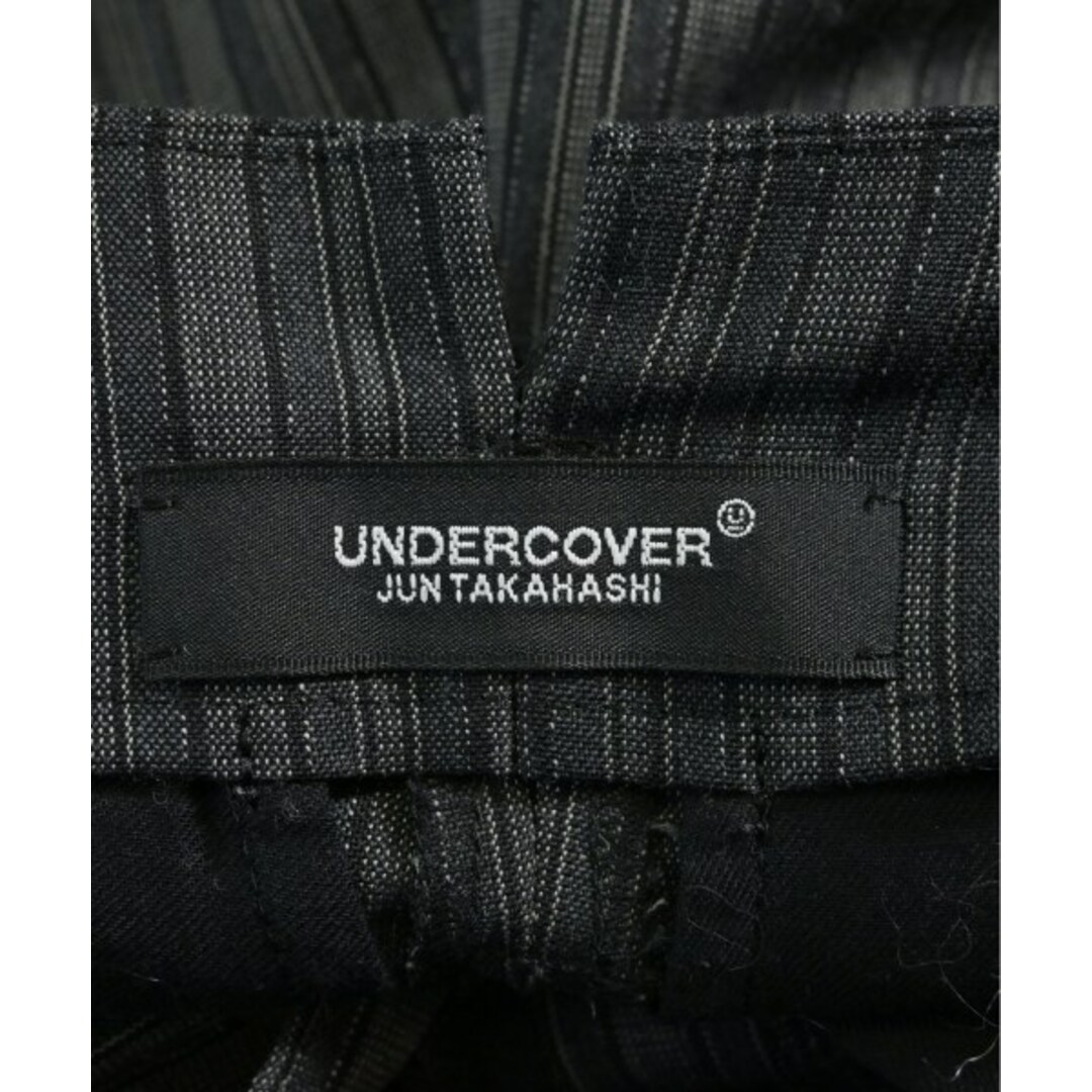 UNDERCOVER - UNDER COVER スラックス 1(S位) グレー(ストライプ UNDERCOVER - UNDER COVER スラックス 1(S位) グレー(ストライプ