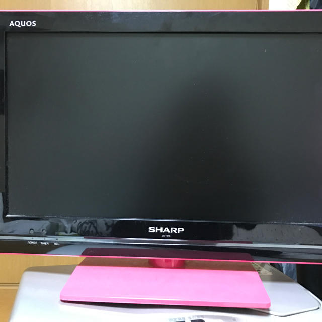 SHARP(シャープ)の【専用】19型テレビ SHARP AQUOS  スマホ/家電/カメラのテレビ/映像機器(テレビ)の商品写真