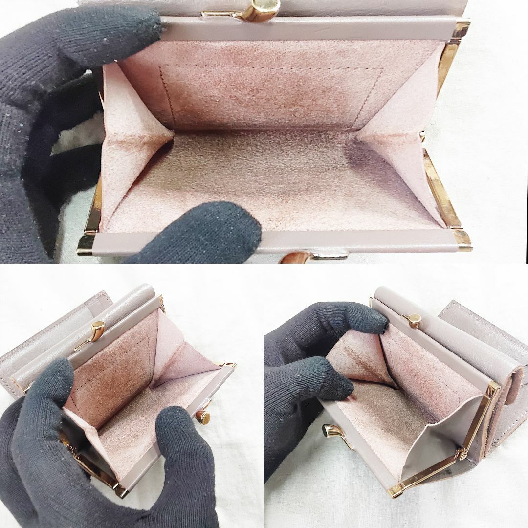 IL BISONTE - 袋付き 良品 ILBISONTE イルビゾンテ がま口 折り IL BISONTE - 袋付き 良品 ILBISONTE イルビゾンテ がま口 折り