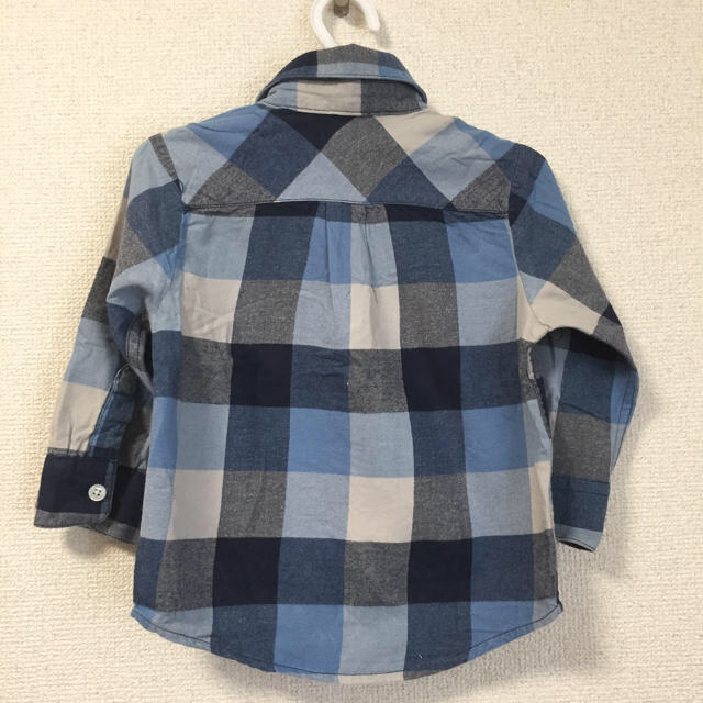 babyGAP(ベビーギャップ)の☆eri様専用☆2枚babyGAP  チェック柄シャツ90cm キッズ/ベビー/マタニティのキッズ服男の子用(90cm~)(ブラウス)の商品写真