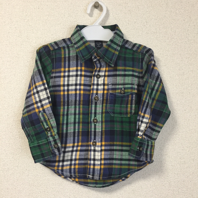 babyGAP(ベビーギャップ)の☆eri様専用☆2枚babyGAP  チェック柄シャツ90cm キッズ/ベビー/マタニティのキッズ服男の子用(90cm~)(ブラウス)の商品写真