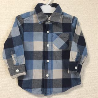 ベビーギャップ(babyGAP)の☆eri様専用☆2枚babyGAP  チェック柄シャツ90cm(ブラウス)