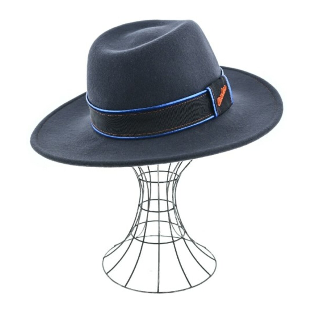 Borsalino - Borsalino ボルサリーノ ハット M チャコールグレー Borsalino - Borsalino ボルサリーノ ハット M チャコールグレー