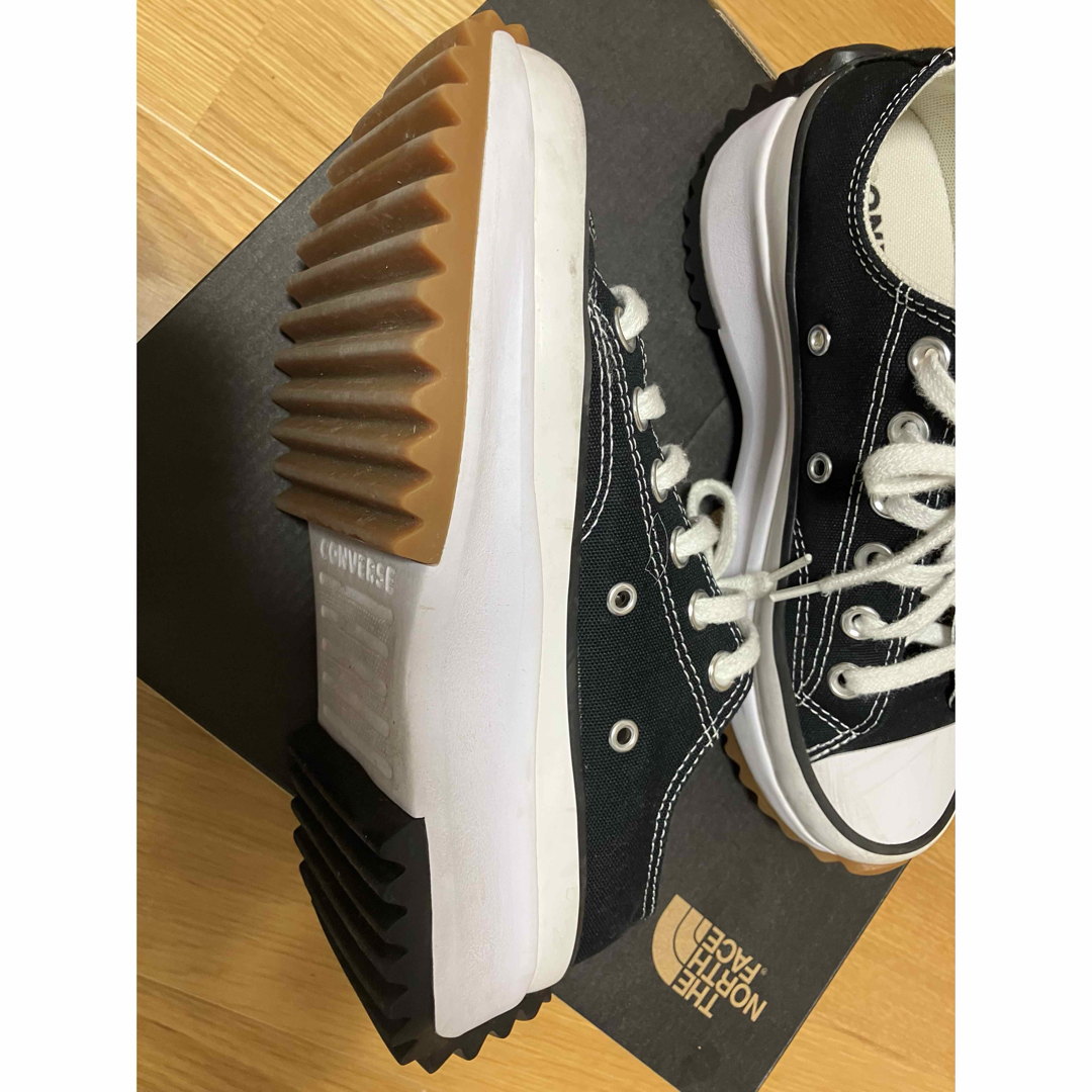CONVERSE - 韓国 コンバース ランスターハイ 黒 23.5センチの CONVERSE - 韓国 コンバース ランスターハイ 黒 23.5センチの