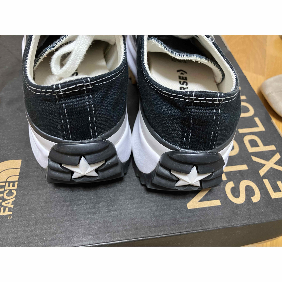 CONVERSE - 韓国 コンバース ランスターハイ 黒 23.5センチの CONVERSE - 韓国 コンバース ランスターハイ 黒 23.5センチの