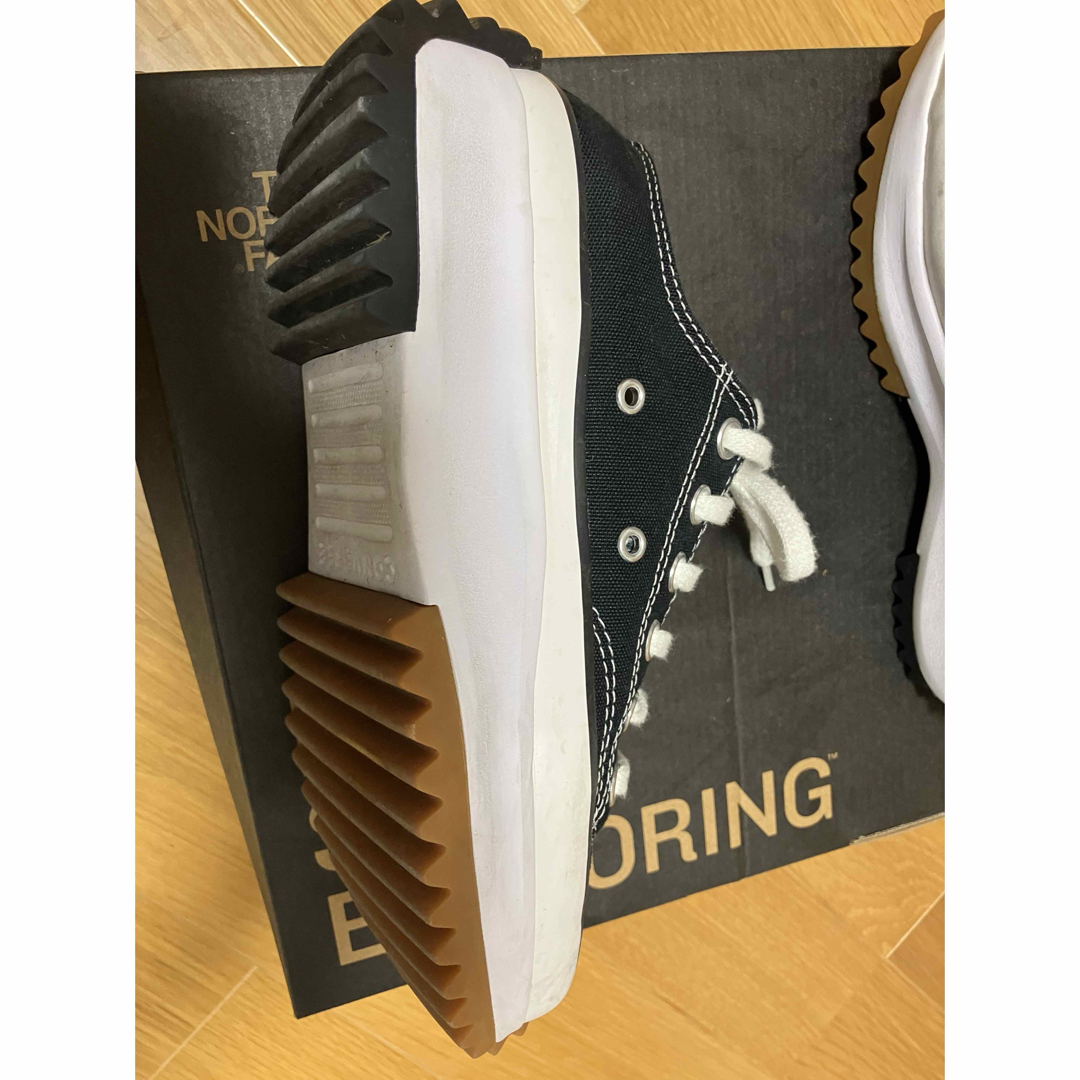 CONVERSE - 韓国 コンバース ランスターハイ 黒 23.5センチの CONVERSE - 韓国 コンバース ランスターハイ 黒 23.5センチの