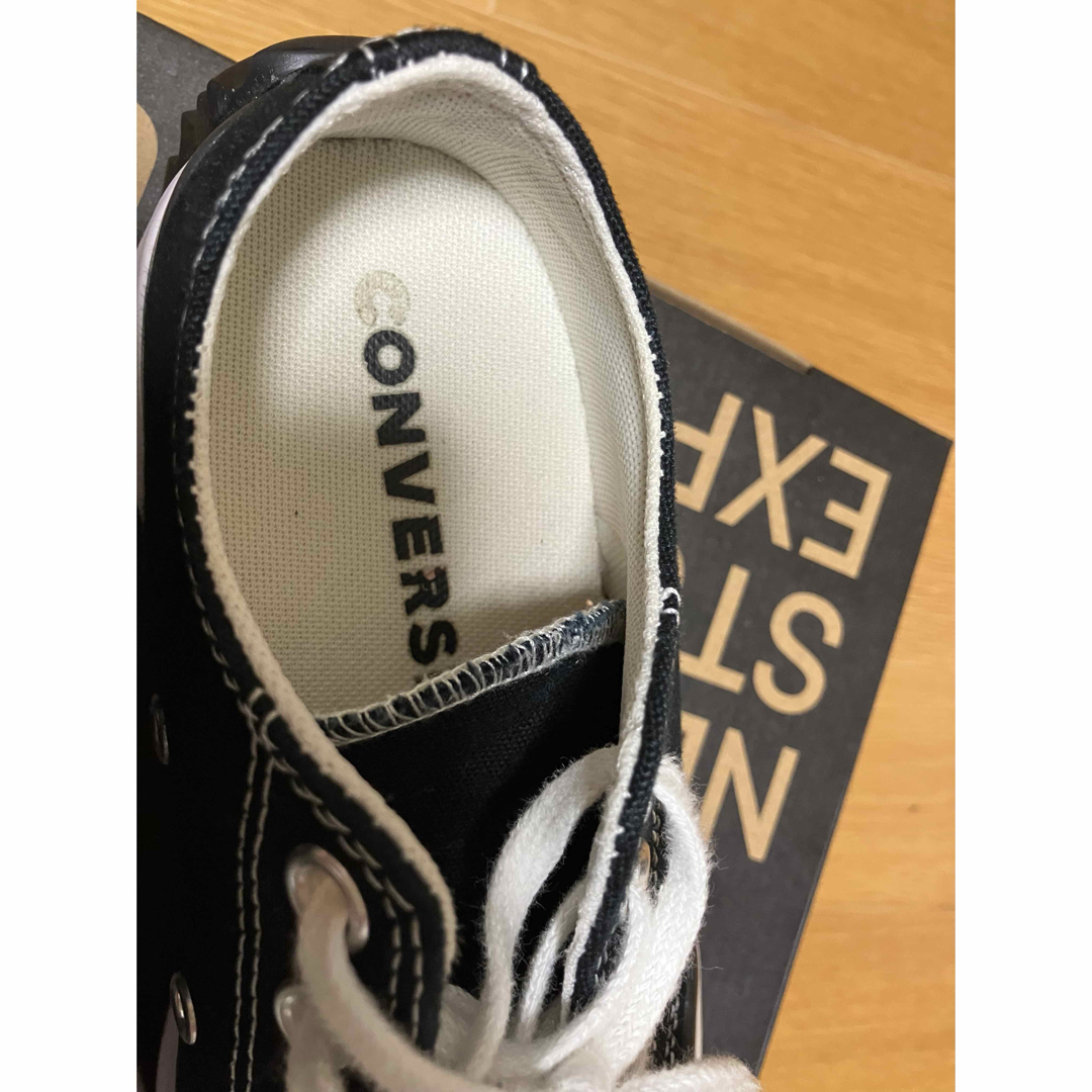 CONVERSE - 韓国 コンバース ランスターハイ 黒 23.5センチの CONVERSE - 韓国 コンバース ランスターハイ 黒 23.5センチの