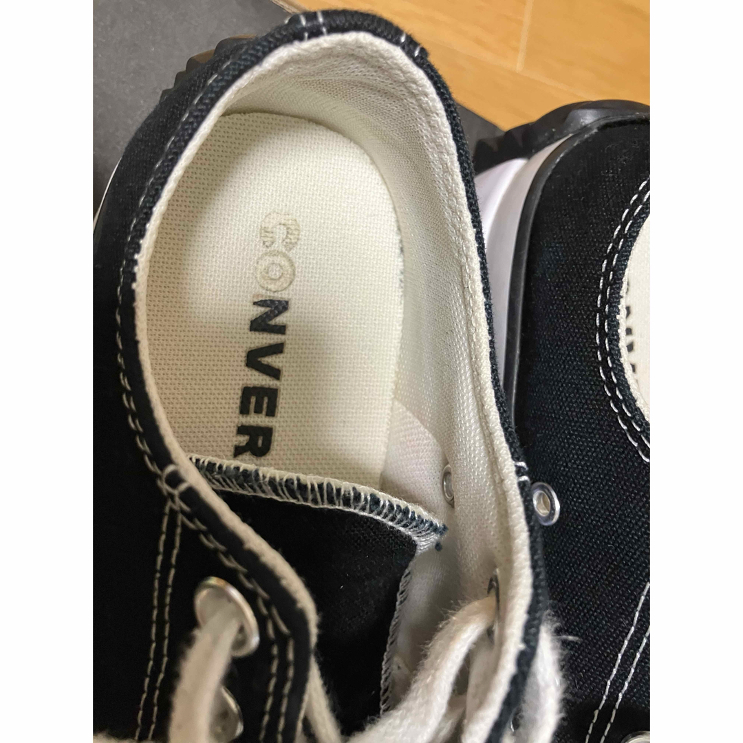 CONVERSE - 韓国 コンバース ランスターハイ 黒 23.5センチの CONVERSE - 韓国 コンバース ランスターハイ 黒 23.5センチの