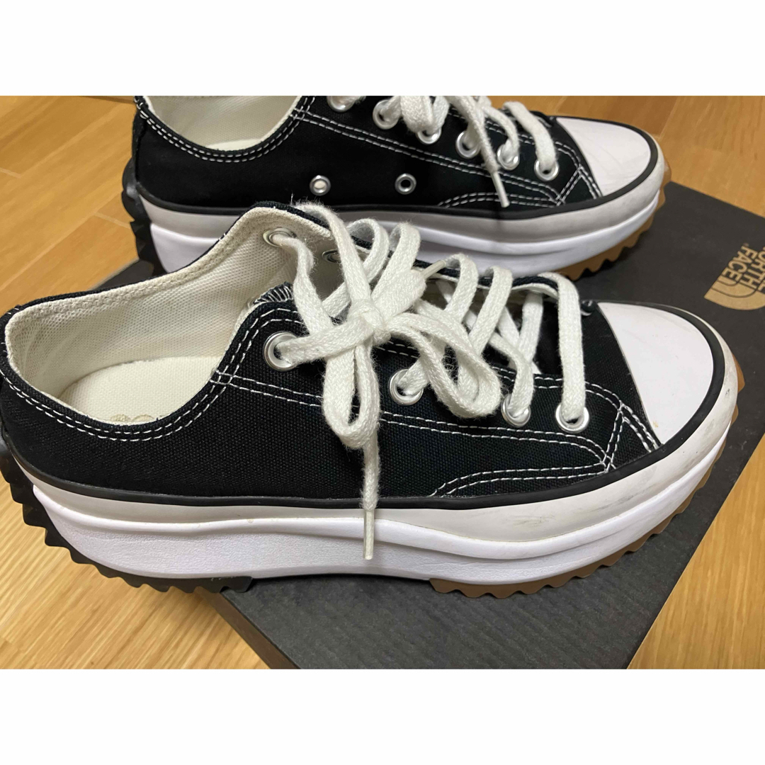CONVERSE - 韓国 コンバース ランスターハイ 黒 23.5センチの CONVERSE - 韓国 コンバース ランスターハイ 黒 23.5センチの