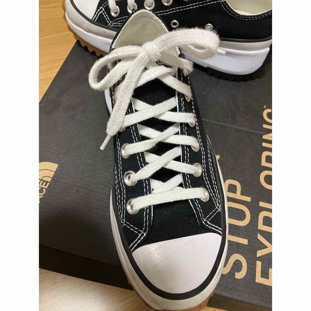 CONVERSE - 韓国 コンバース ランスターハイ 黒 23.5センチの CONVERSE - 韓国 コンバース ランスターハイ 黒 23.5センチの