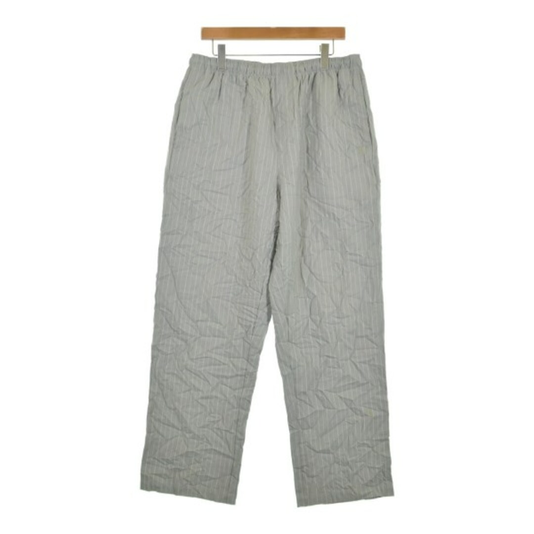 STUSSY - STUSSY ステューシー パンツ(その他) XL グレーx白 STUSSY - STUSSY ステューシー パンツ(その他) XL グレーx白