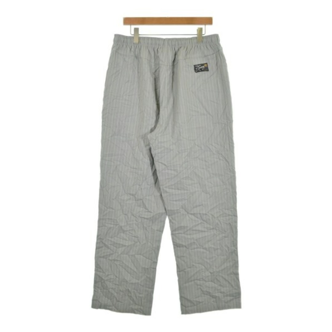 STUSSY - STUSSY ステューシー パンツ(その他) XL グレーx白 STUSSY - STUSSY ステューシー パンツ(その他) XL グレーx白