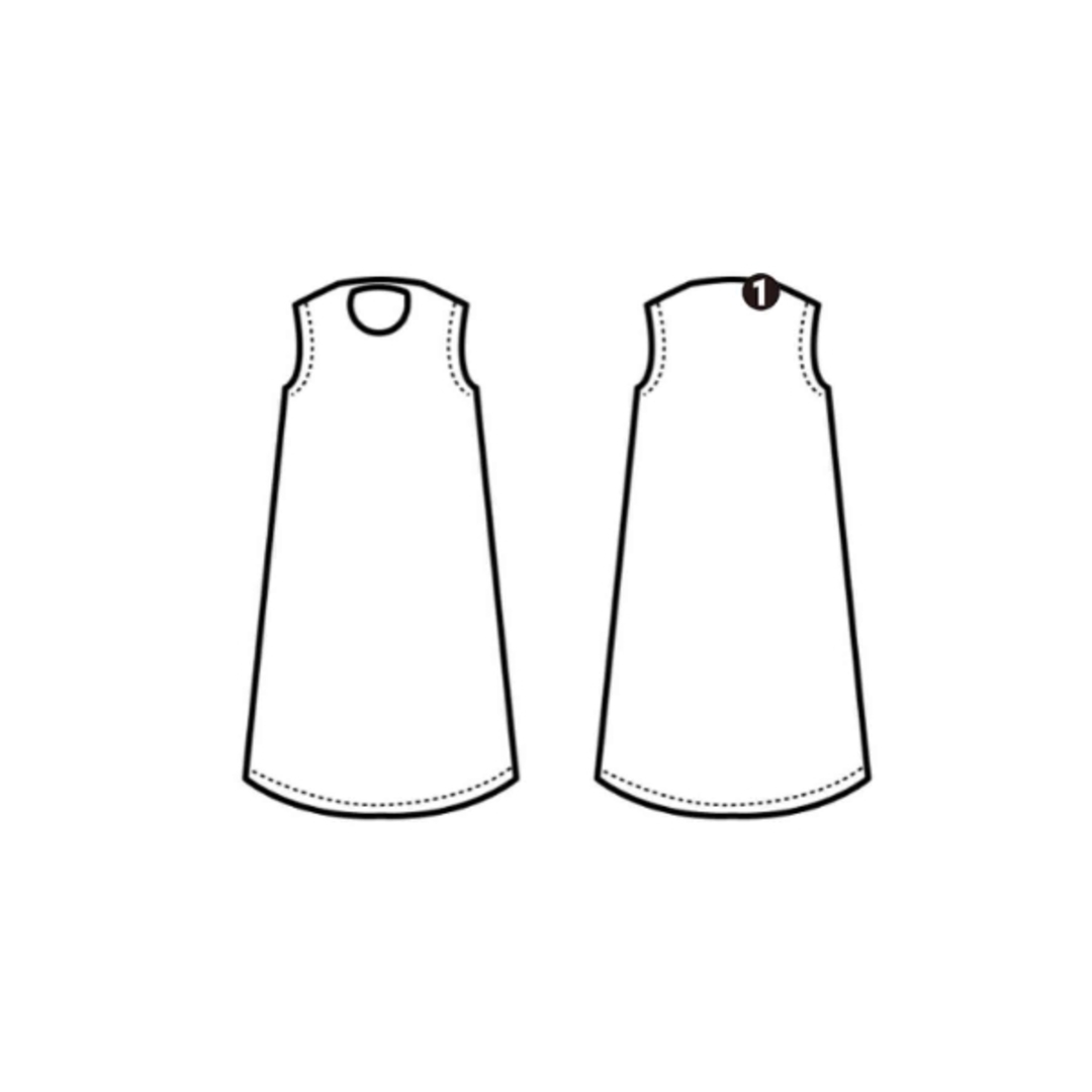 Y's - Y's ワイズ ワンピース 2(S位) 黒 【古着】【中古】の通販 Y's - Y's ワイズ ワンピース 2(S位) 黒 【古着】【中古】の通販
