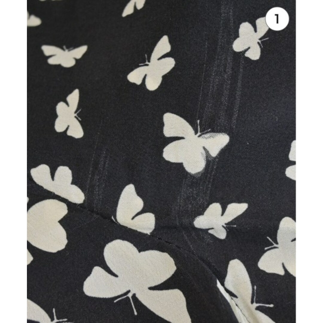 RED VALENTINO - RED VALENTINO ワンピース 38(S位) 黒x白(総柄 RED VALENTINO - RED VALENTINO ワンピース 38(S位) 黒x白(総柄
