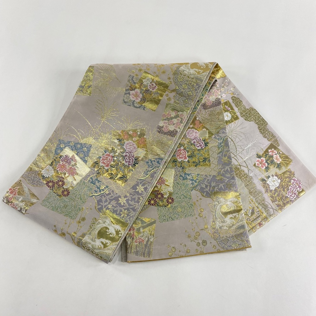 袋帯 名品 お太鼓柄 正絹 【中古】の通販 by バイセル ラクマ店 袋帯 名品 お太鼓柄 正絹 【中古】の通販 by バイセル ラクマ店
