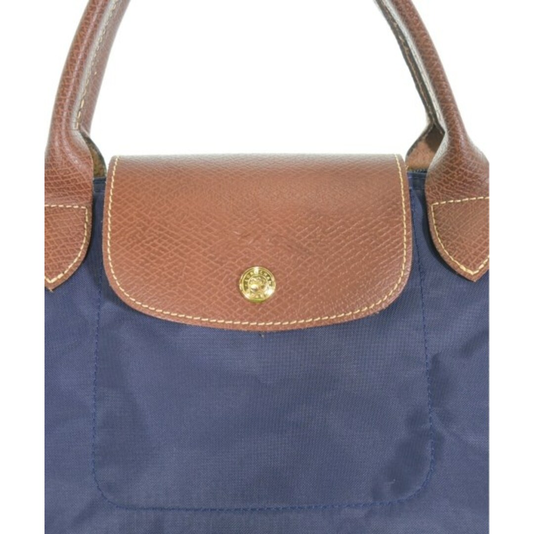 LONGCHAMP - LONGCHAMP ロンシャン トートバッグ - 紺 【古着 LONGCHAMP - LONGCHAMP ロンシャン トートバッグ - 紺 【古着