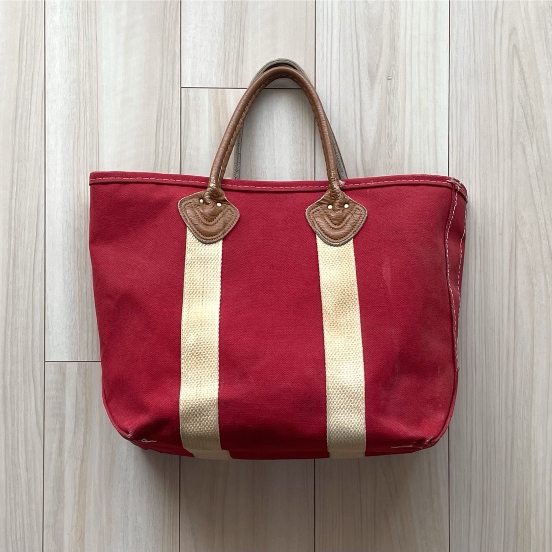 L.L.Bean - スペシャル!赤x生成り!〜80s L.L.BEAN レザー L.L.Bean - スペシャル!赤x生成り!〜80s L.L.BEAN レザー