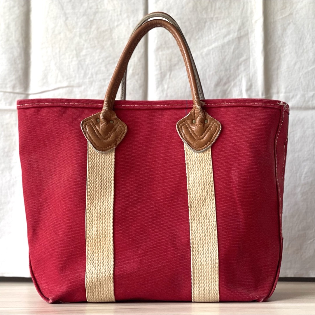 L.L.Bean - スペシャル!赤x生成り!〜80s L.L.BEAN レザー L.L.Bean - スペシャル!赤x生成り!〜80s L.L.BEAN レザー
