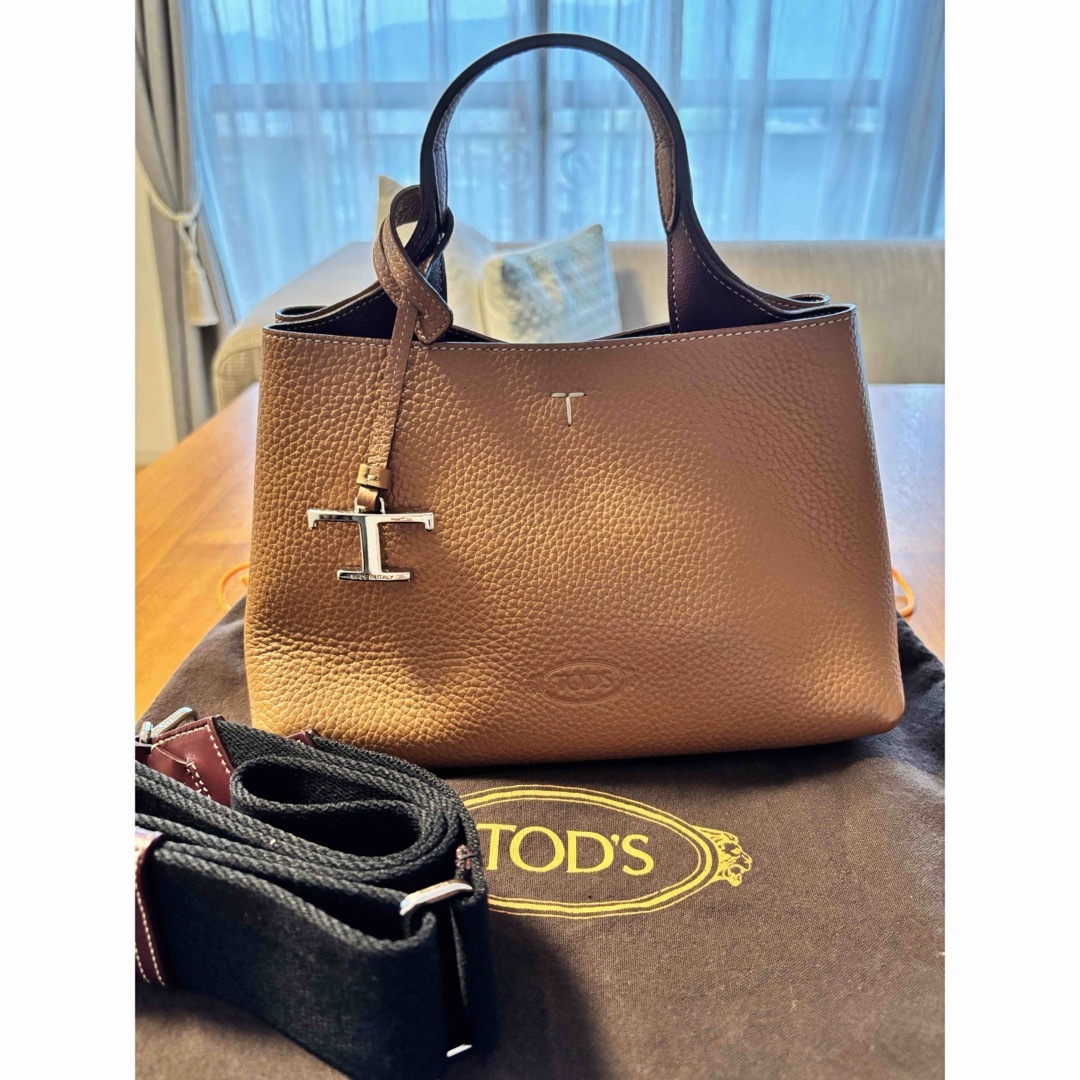 TOD'S - 【美品】トッズ 2way マイクロ Tタイムレスバッグの通販 TOD'S - 【美品】トッズ 2way マイクロ Tタイムレスバッグの通販