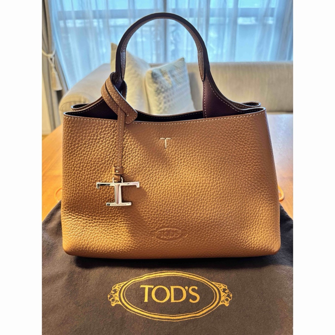 TOD'S - 【美品】トッズ 2way マイクロ Tタイムレスバッグの通販 TOD'S - 【美品】トッズ 2way マイクロ Tタイムレスバッグの通販