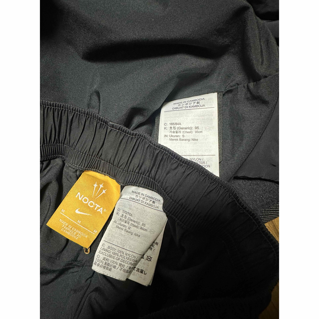 NIKE - 完売品 nocta セットアップ ナイロン トラックジャケット NIKE - 完売品 nocta セットアップ ナイロン トラックジャケット