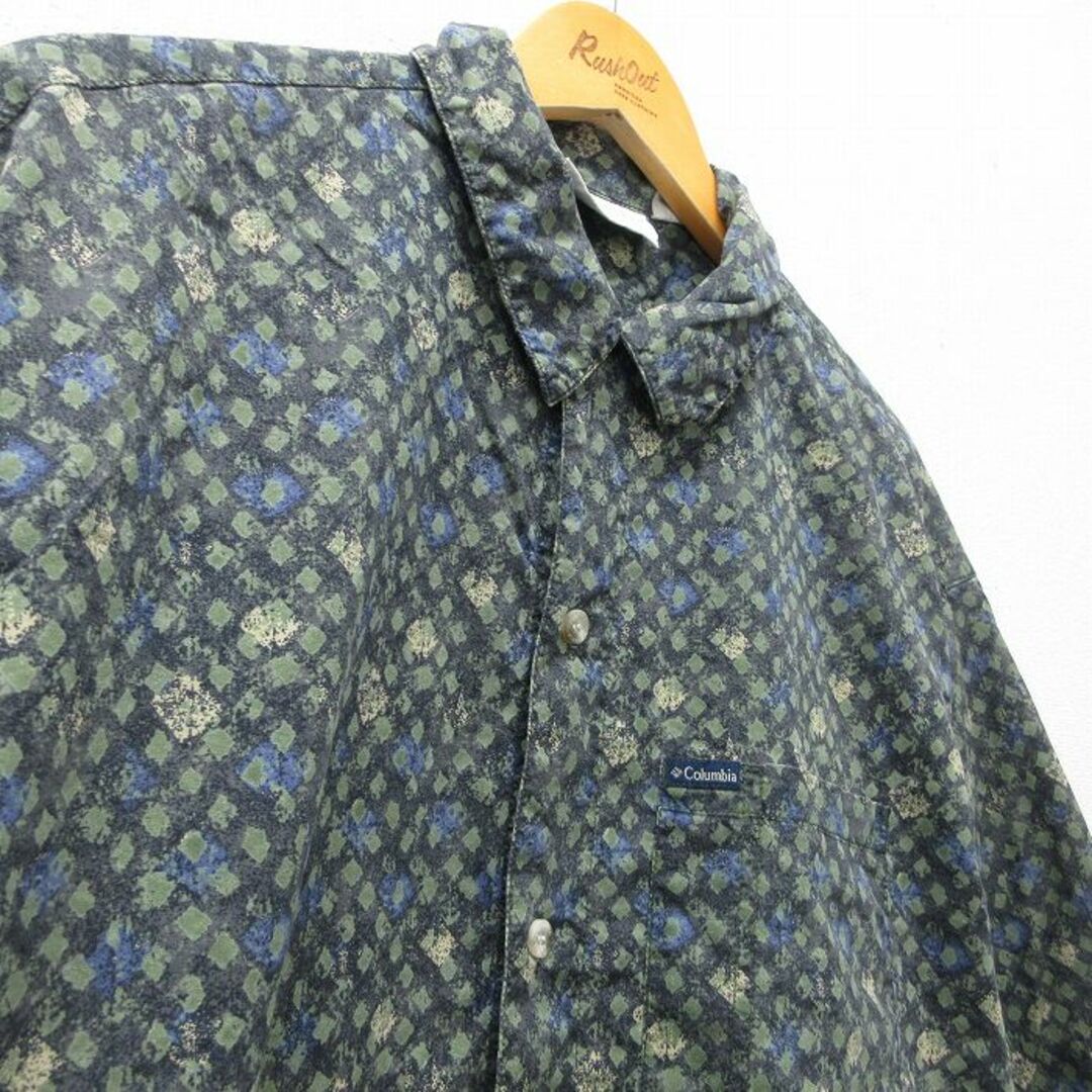 公式サイト - ハイブランドの新作が続々登場 Columbia - XL☆古着 コロンビア COLUMBIA 半袖 シャツ メンズ 半袖シャツ