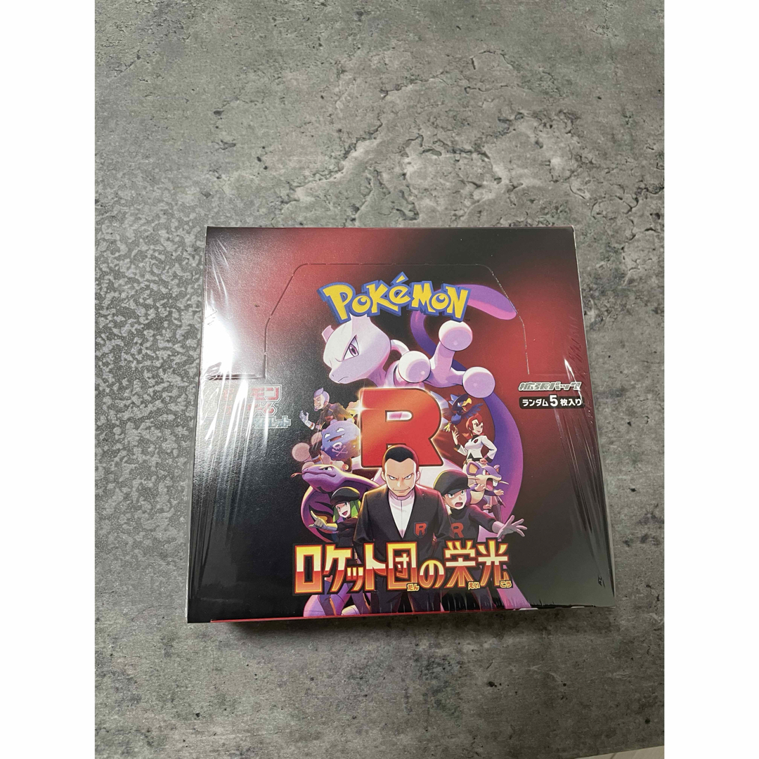 ポケモン - 新品未開封シュリンク付き ポケモンカード ロケット ポケモン - 新品未開封シュリンク付き ポケモンカード ロケット
