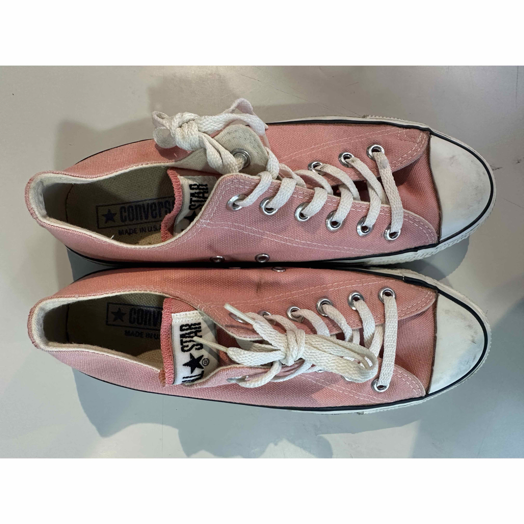 CONVERSE - 80s USA製 コンバース オールスター サーモンピンク CONVERSE - 80s USA製 コンバース オールスター サーモンピンク