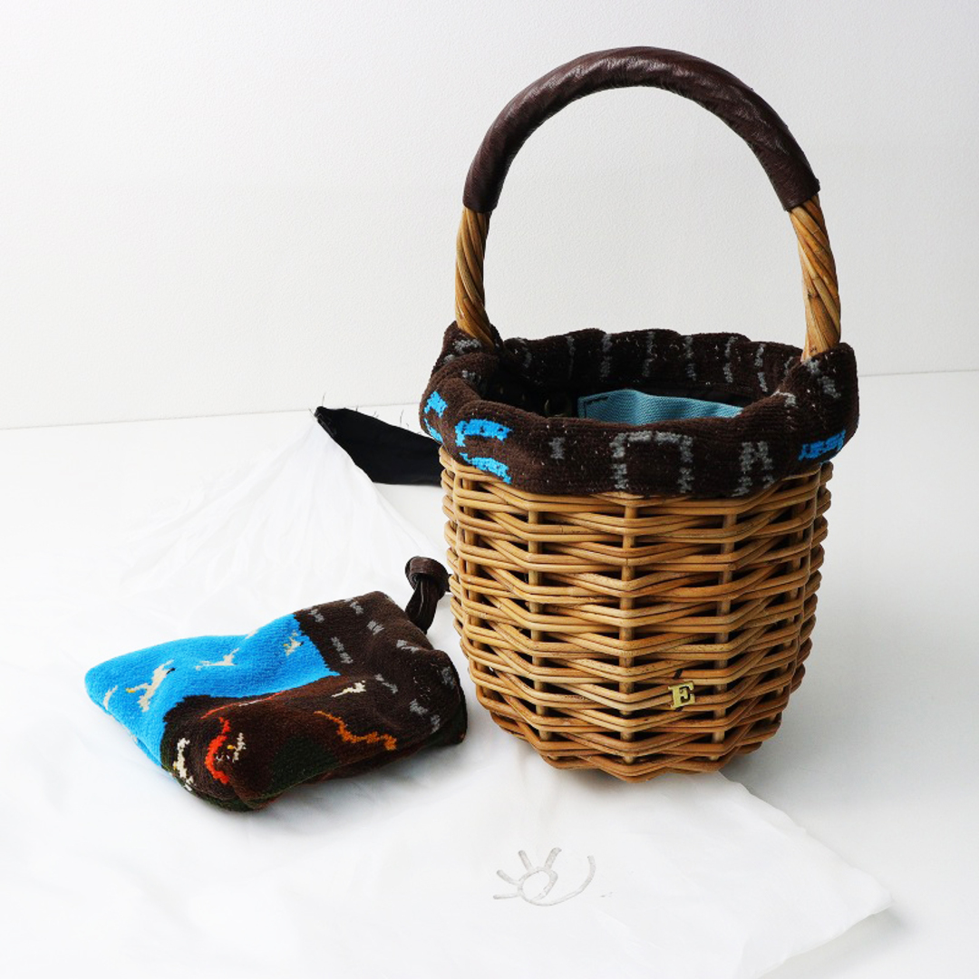 極美品 2024SS エバゴス ebagos BIRD JOURNEY ラウンド 極美品 2024SS エバゴス ebagos BIRD JOURNEY ラウンド