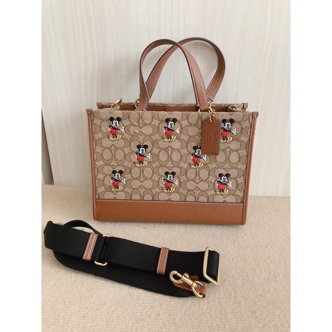 COACH - 美品COACH コーチ トートショルダーバッグ ミッキー COACH - 美品COACH コーチ トートショルダーバッグ ミッキー