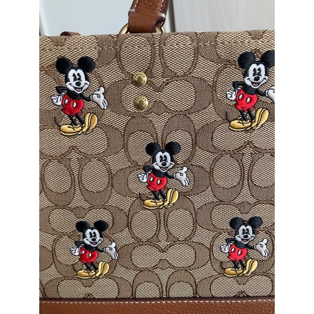 COACH - 美品COACH コーチ トートショルダーバッグ ミッキー COACH - 美品COACH コーチ トートショルダーバッグ ミッキー