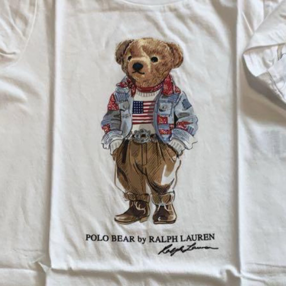 Ralph Lauren - 【新品】ラルフローレン ポロベア ホワイト T Ralph Lauren - 【新品】ラルフローレン ポロベア ホワイト T