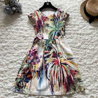 ANAYI - ANAYI ツートンチュール刺繍ワンピース 38の通販 by ANAYI - ANAYI ツートンチュール刺繍ワンピース 38の通販 by