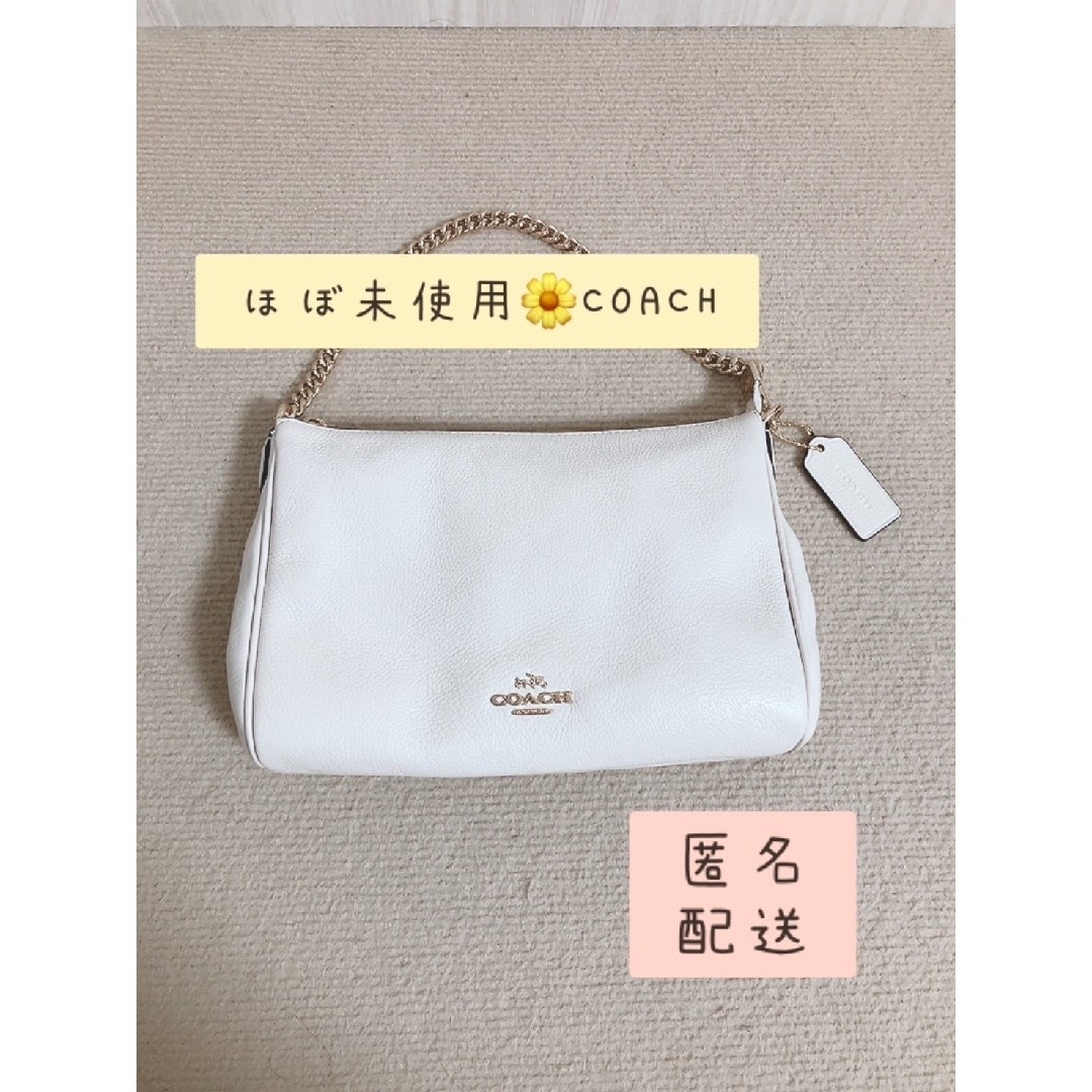 COACH『 オールドコーチ 』USA製・白 アイボリー レザー