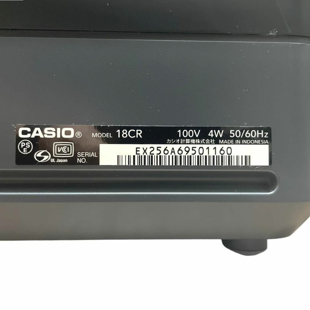 CASIO - 【美品】 CASIO 電子 レジスター 18CR 感熱紙 カシオの CASIO - 【美品】 CASIO 電子 レジスター 18CR 感熱紙 カシオの
