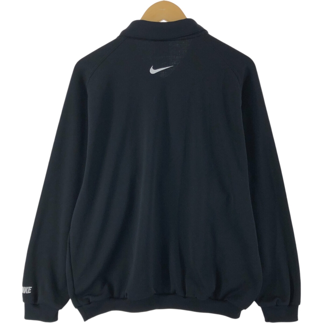 NIKE - 古着 90年代 ナイキ NIKE 襟付き ハーフジップ ジャージ NIKE - 古着 90年代 ナイキ NIKE 襟付き ハーフジップ ジャージ
