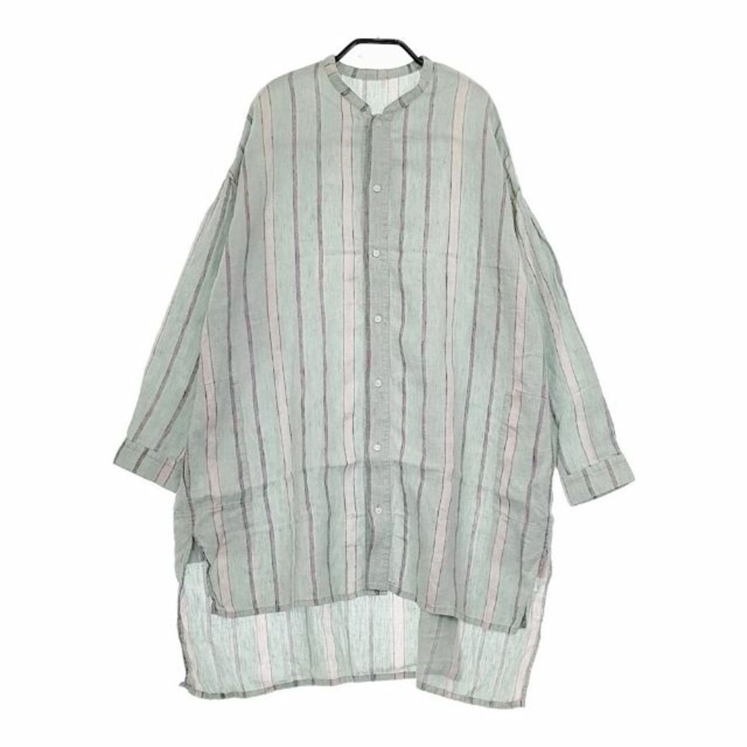 nest Robe - nest Robe リネンマルチストライプシャツ 01231 nest Robe - nest Robe リネンマルチストライプシャツ 01231